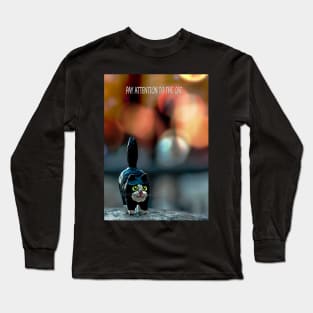 Guard Cat Long Sleeve T-Shirt